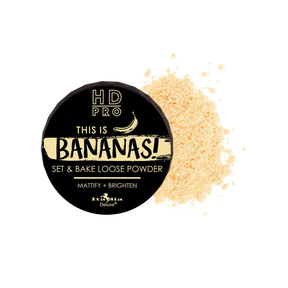 Italia Deluxe HD pro this is banana set & bake loose powder