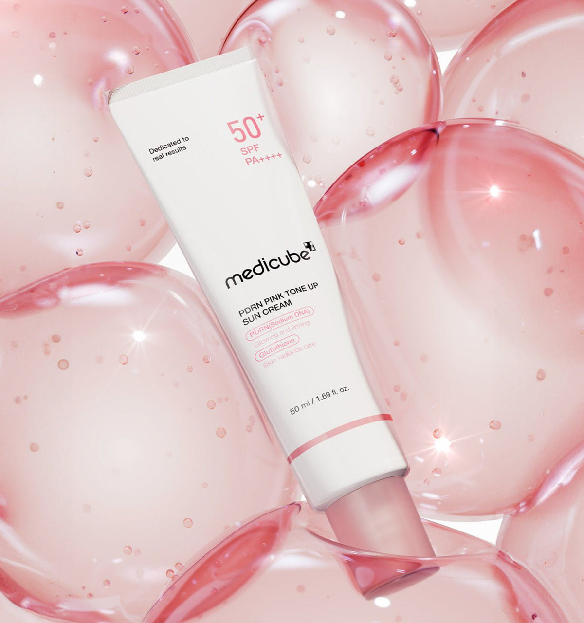 Medicube Pdrn Pink tone up sun cream