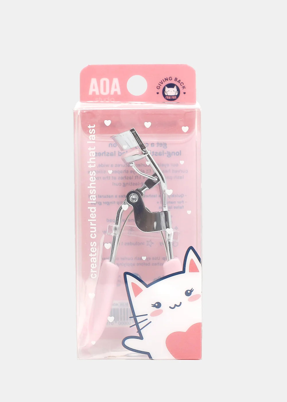 Aoa creates curled lashes that last
