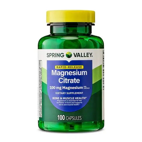 Spring Valley Magnesium Citrate 100 mg magnesium