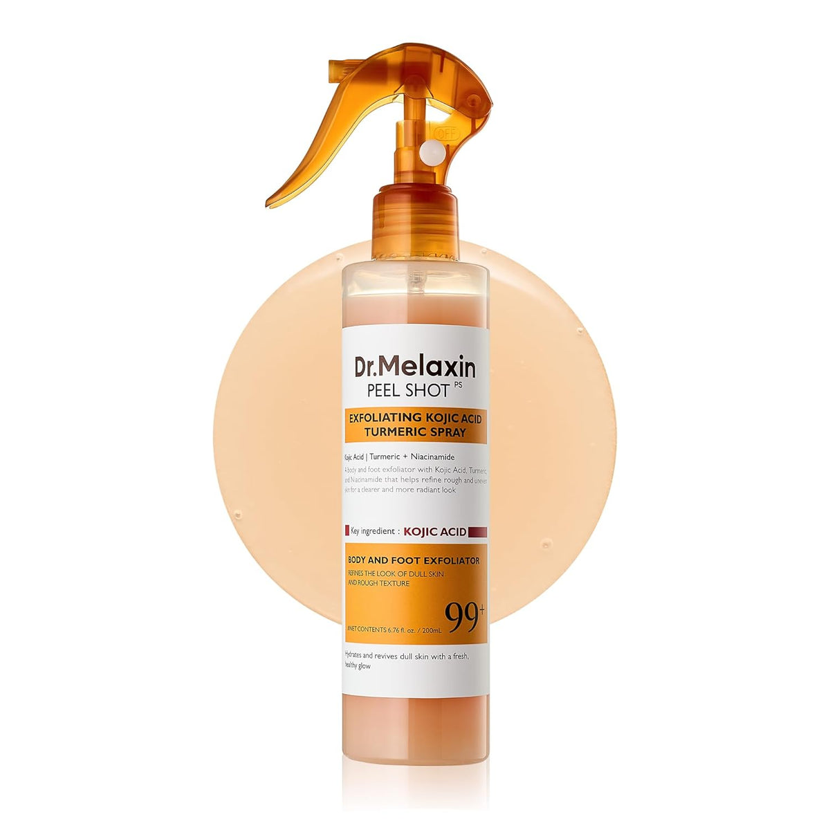Dr.Melaxin Peel Shot exfoliating kojic acid turmeric spray