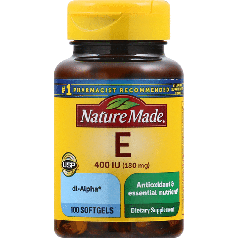 Nature Made E 400 iu (180 mg)